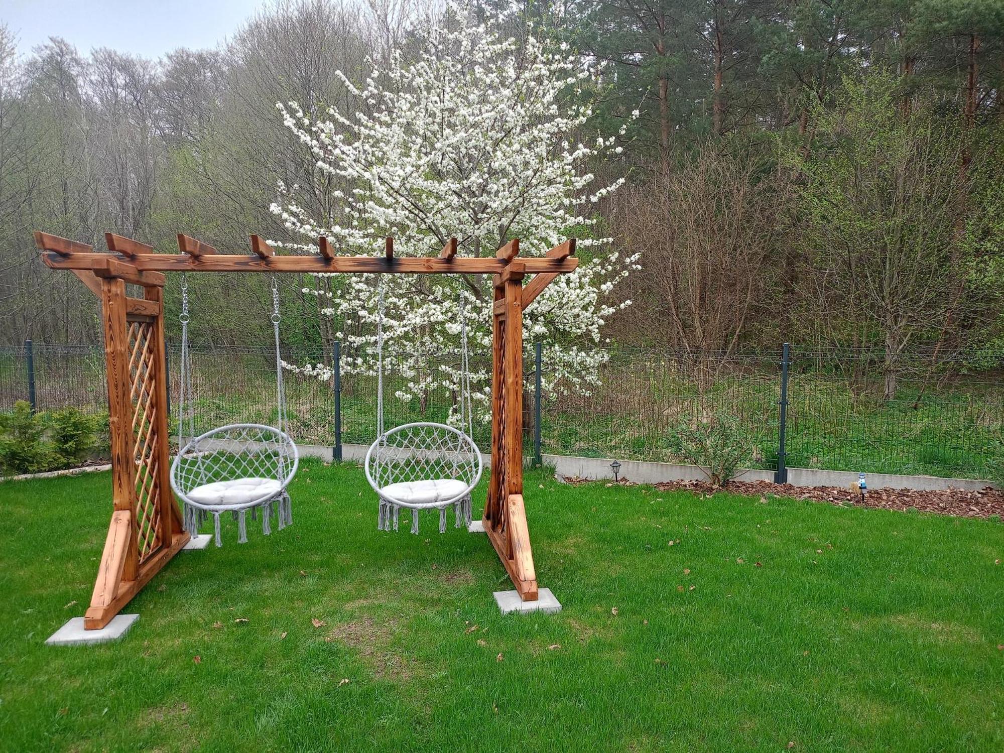 Domek Lipowy Balia-Jacuzzi Sasino Exterior foto